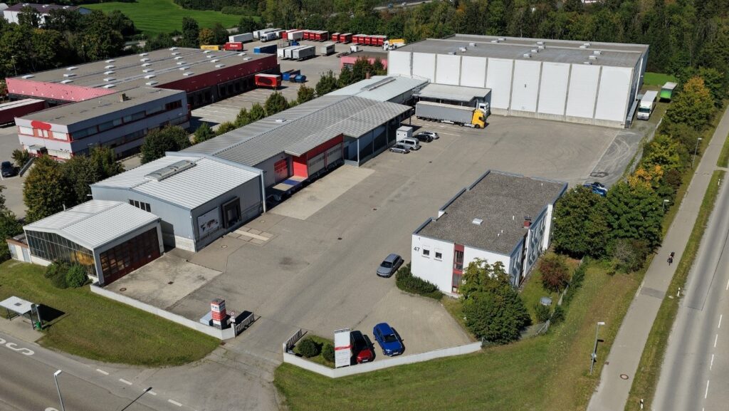 ca. 1.180 m² Gewerbefläche in Kempten vermittelt.