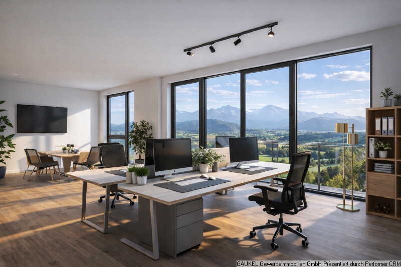 Visualisierung Büroflächen OG